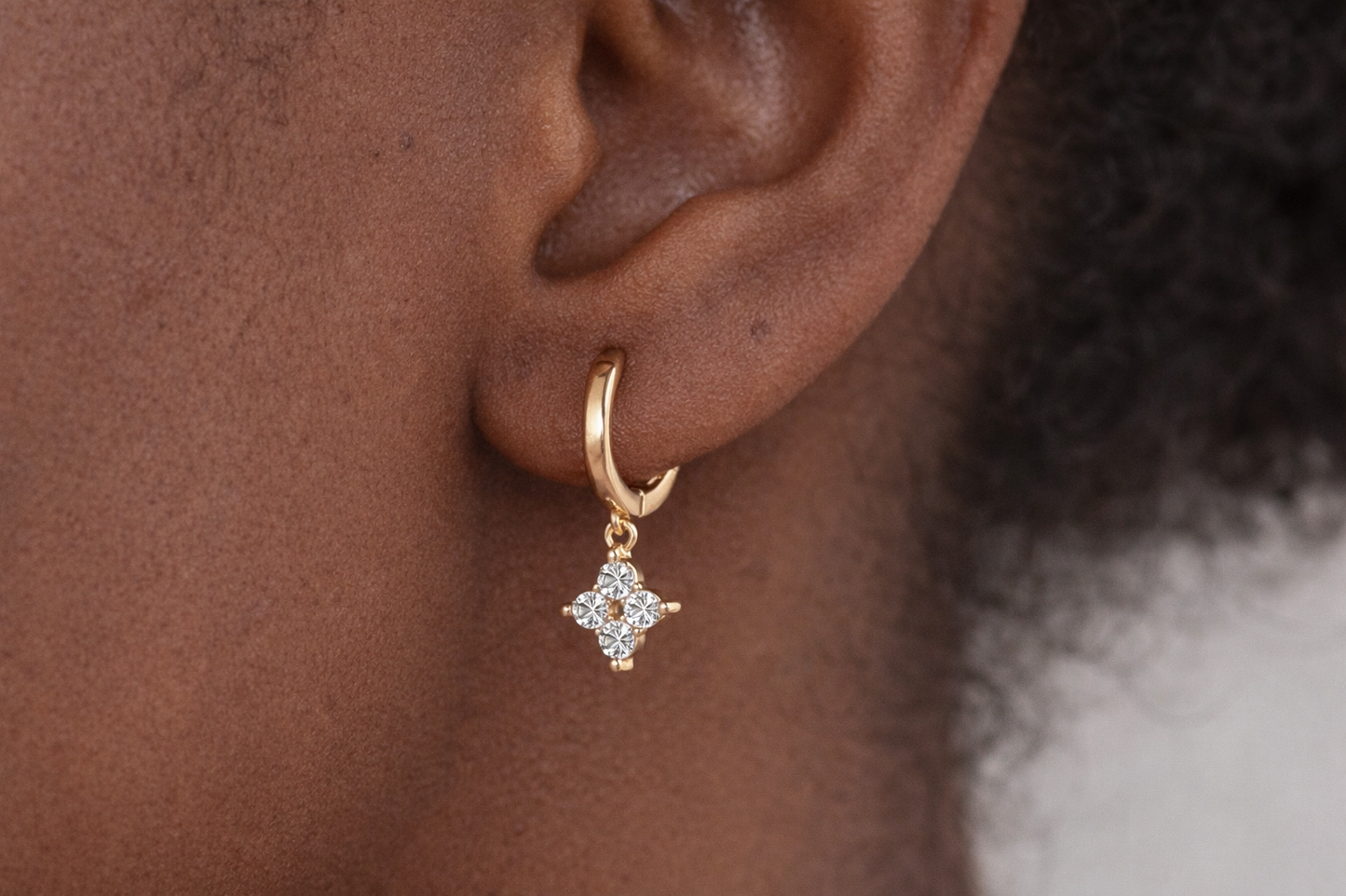Drop Earrings (Champagne Gold)