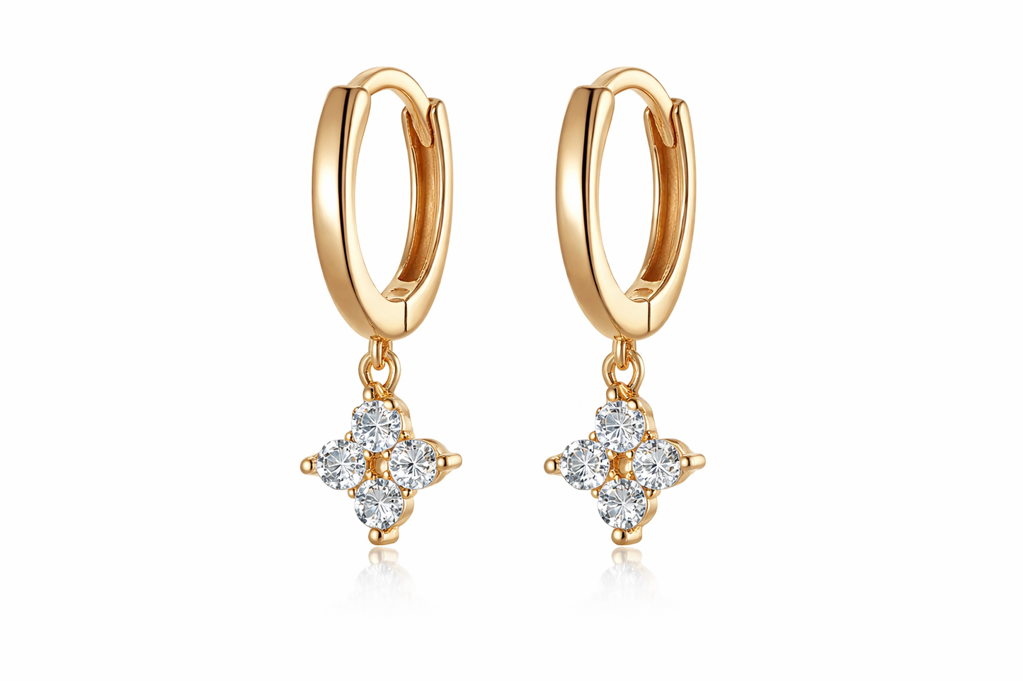 Drop Earrings (Champagne Gold)